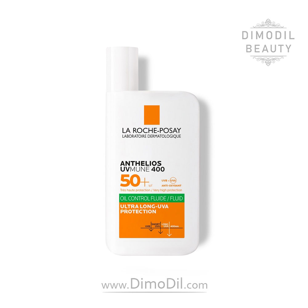 ضد آفتاب بی رنگ SPF50 پوست چرب لاروش پوزای