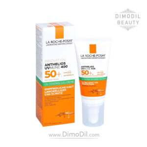 ضد آفتاب تیوپی بی رنگ پوست چرب لاروش پوزای SPF50